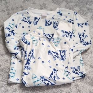 Like New Cozy Pajama Set - Cat & Jack XS
